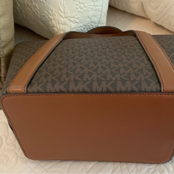 Michael Kors Brown “Pratt” Small Tote - Picture 3 of 5